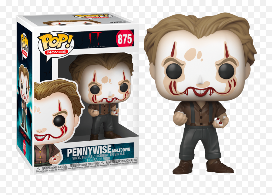 Funko Pop Vinyl It Chapter 2 Pennywise - Pennywise Meltdown Funko Pop Emoji,Emoji Movie Funko Pop