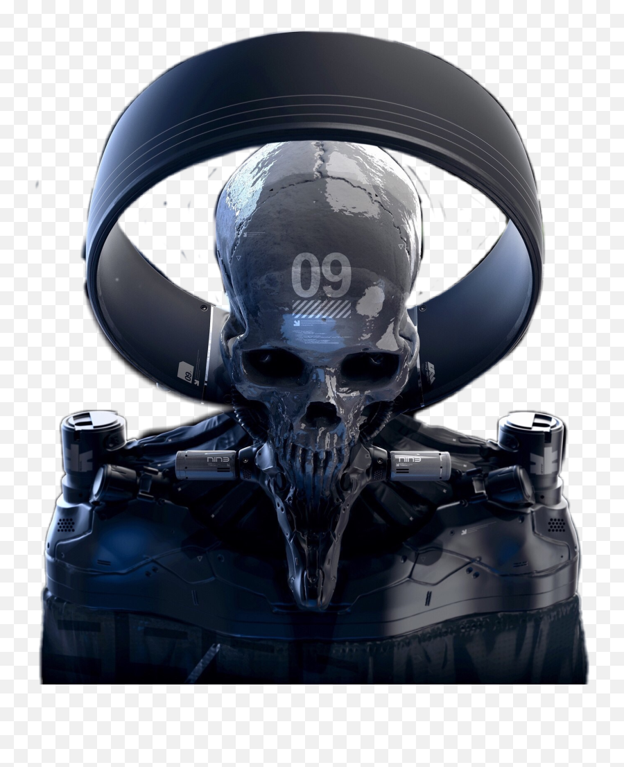 Skull - Scary Emoji,Terminator Emoji