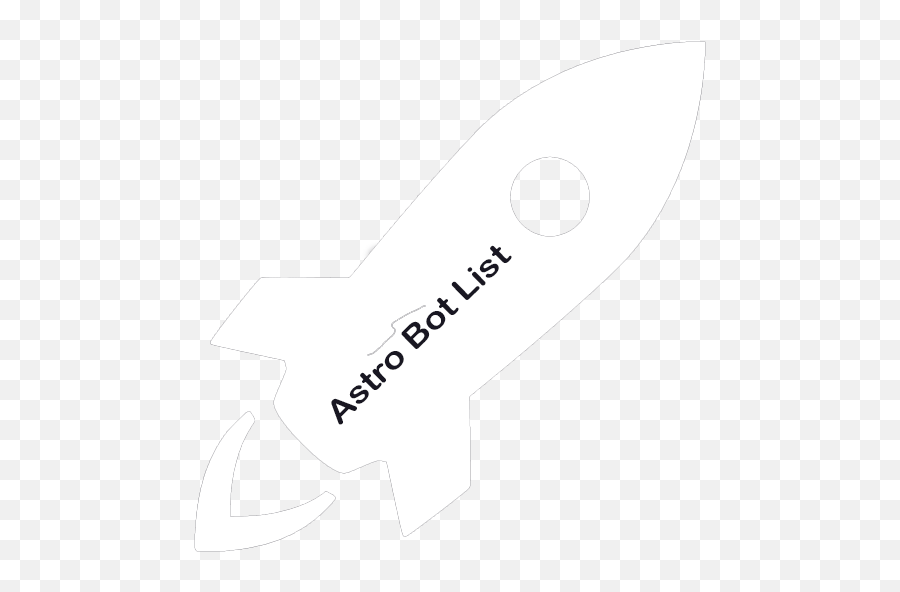 Astro Bot List - Rocket Icon Free White Emoji,Emoji Role Bot