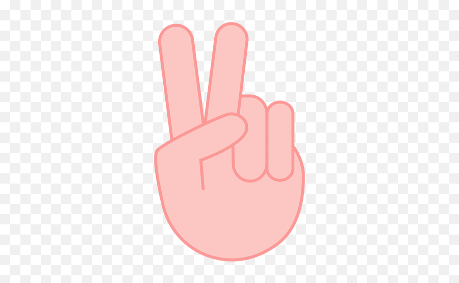 Peace Hand Sign Hippie Element - Maozinha Paz E Amor Emoji,Peace Sign Emoticon