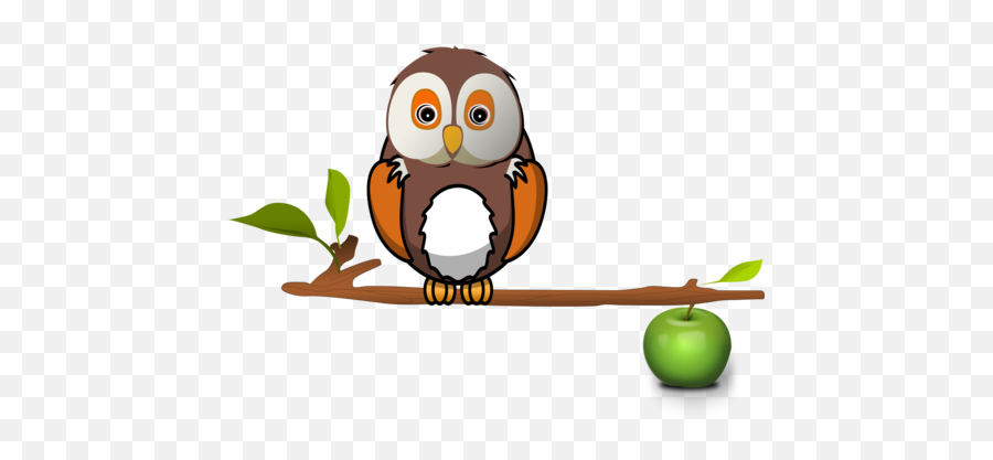Apple Photo Background Transparent Png Images And Svg - Owl On A Branch Clipart Emoji,Owl Emoji Apple