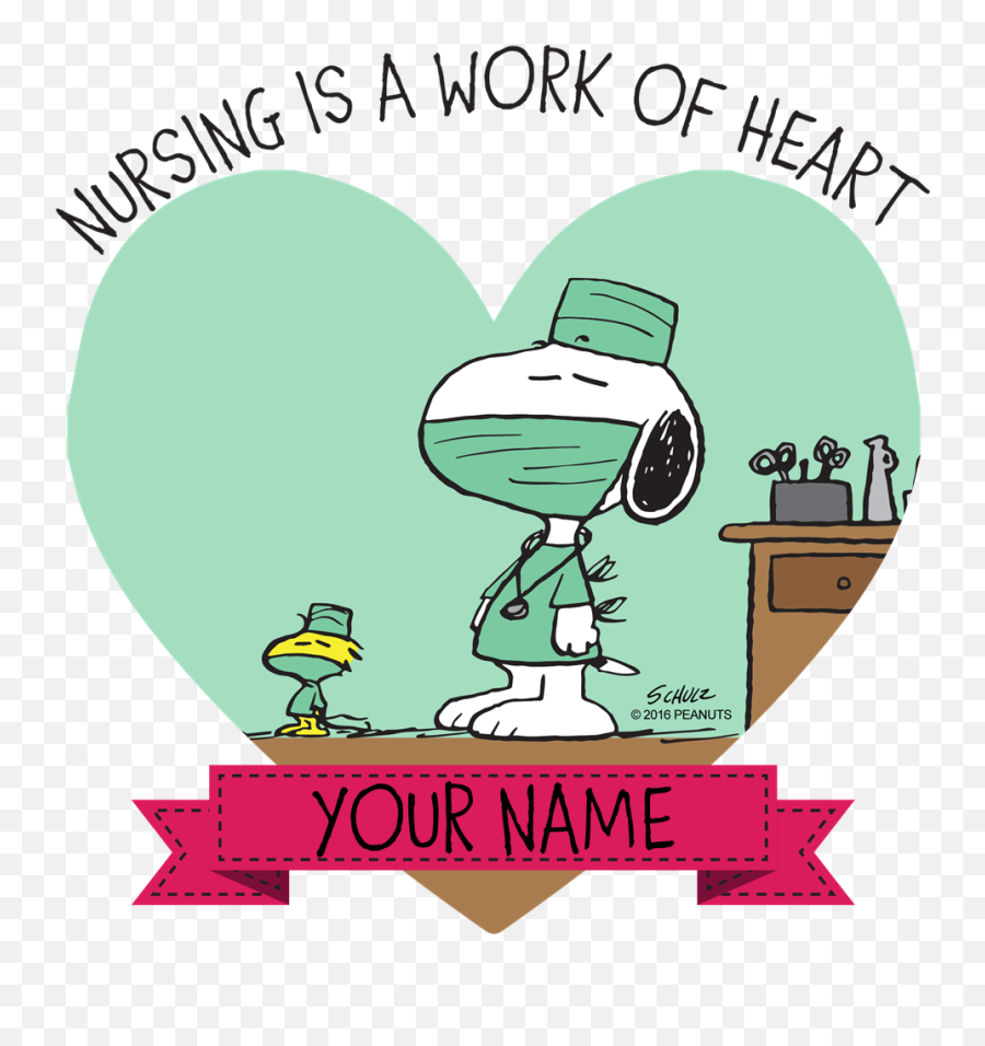 Snoopy - Snoopy Nurse Emoji,Nurses Day Emoji