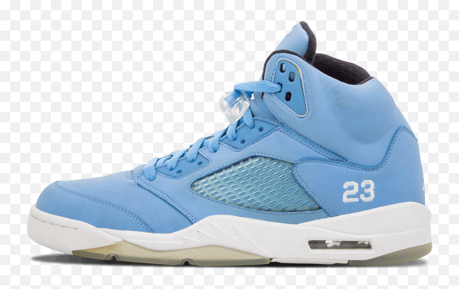 Air Jordan 5 - Retro 5 Carolina Pe Emoji,Unc Tar Heel Emoji