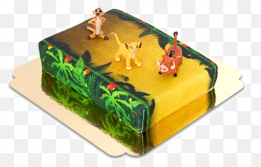 Simba Timon Et Pumba Sur Gâteau Jungle Emoji,Gateau Emoji