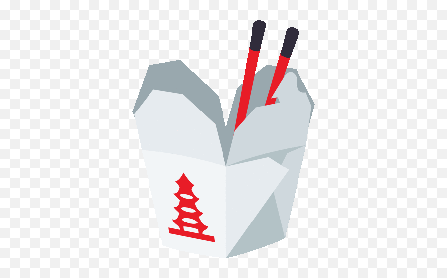 Takeout Box Food Gif - Takeoutbox Food Joypixels Discover U0026 Share Gifs Oyster Pail Emoji,Chopsticks Emoji