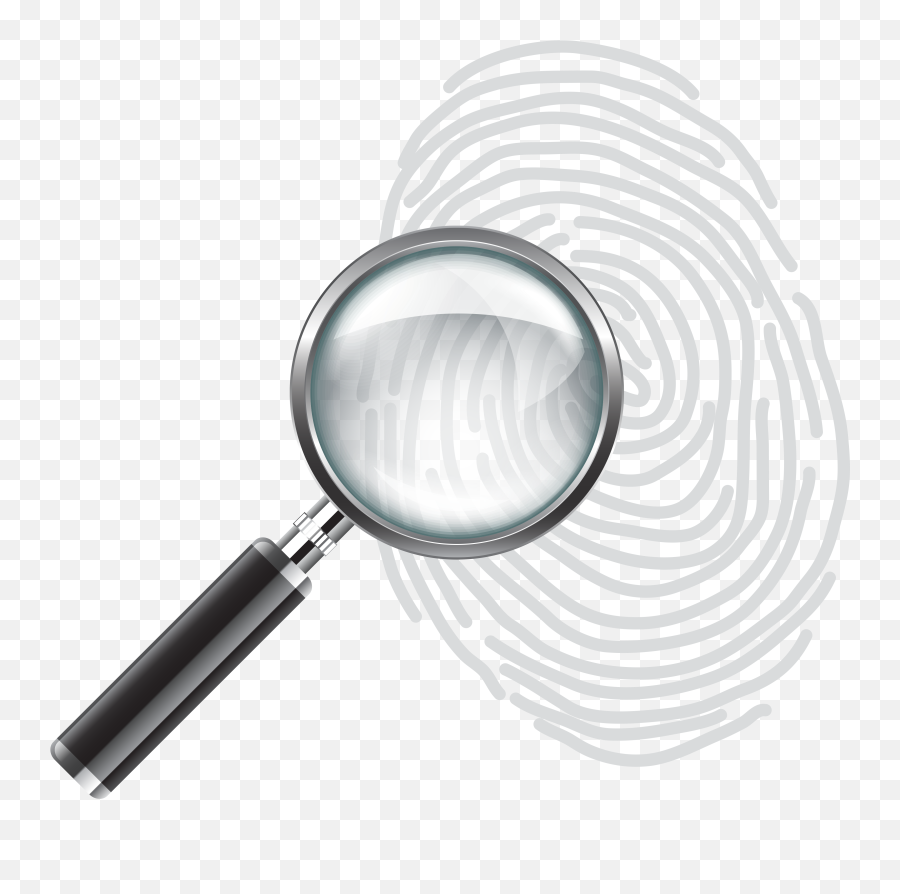 Free Transparent Magnifying Glass Png - Fingerprint And Magnifying Glass Png Emoji,Magnifying Glass Emoji Png