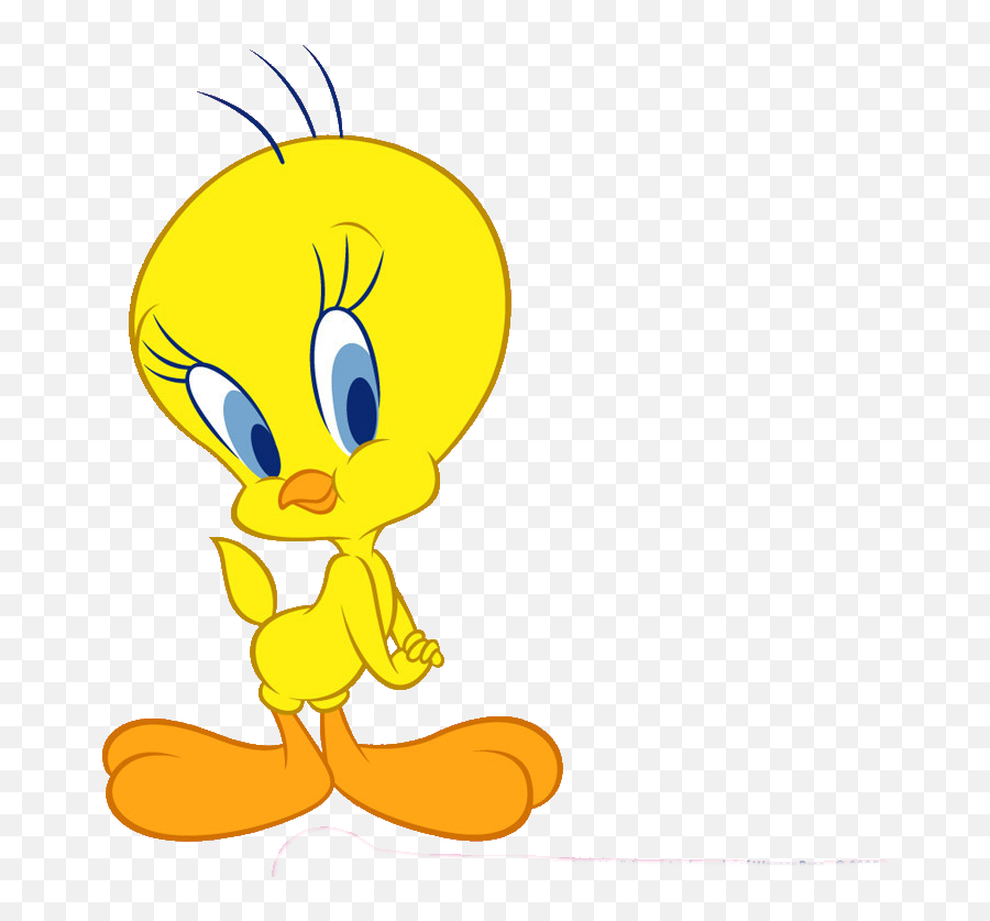 Png Tweety Bird Transparent Tweety Bird - Cartoon Drawing With Colour Emoji,Tweety Emotions