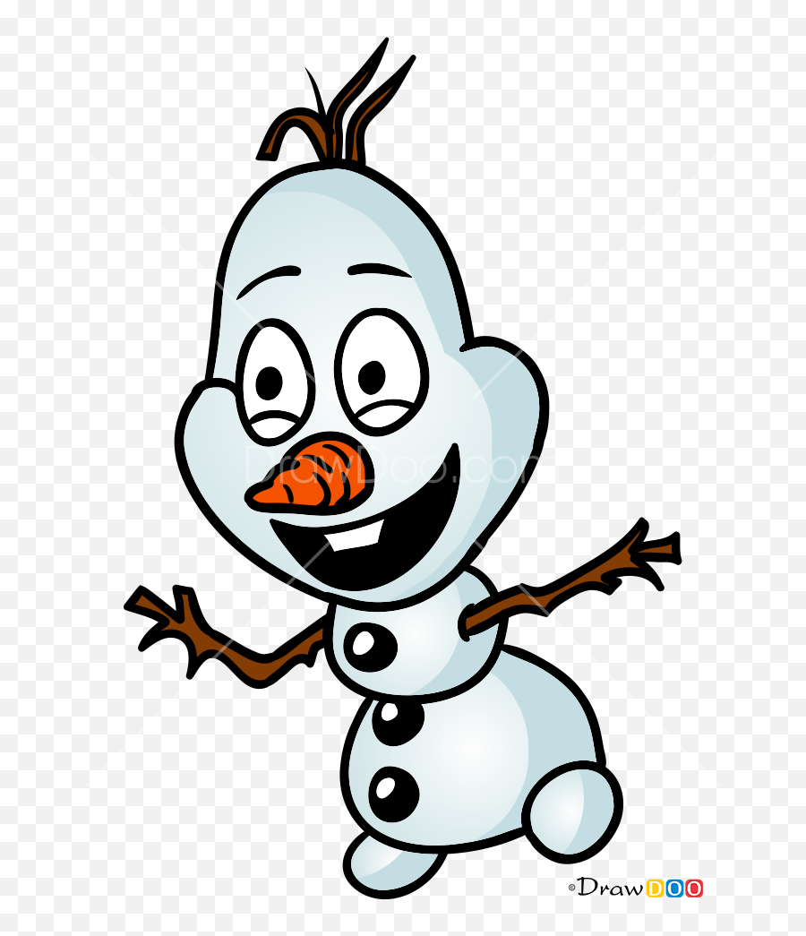 How To Draw Snowman Chibi - Dot Emoji,Snowman Emotions
