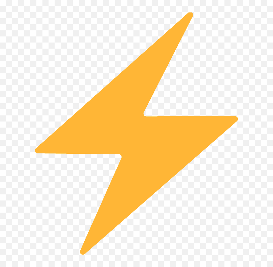 High Voltage Emoji - Fulmine Emoji,High Emoji