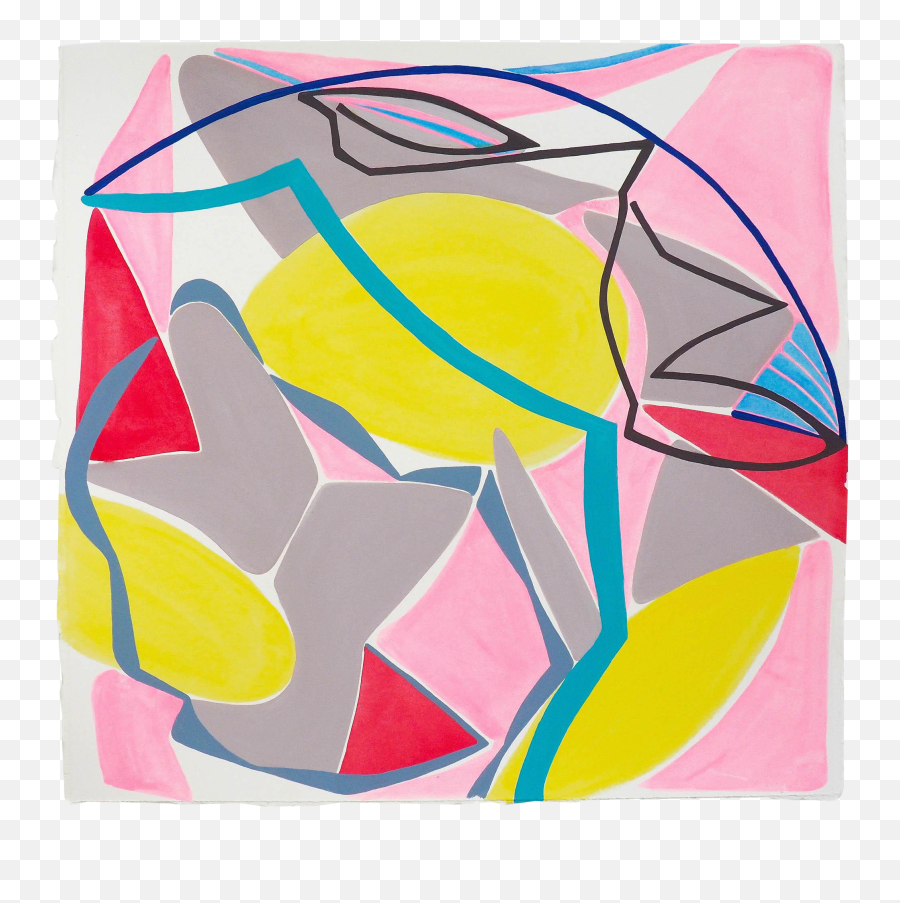 Jessica Snow Incognita 2 - Art Paint Emoji,Color Abstract Sculpture Emotion