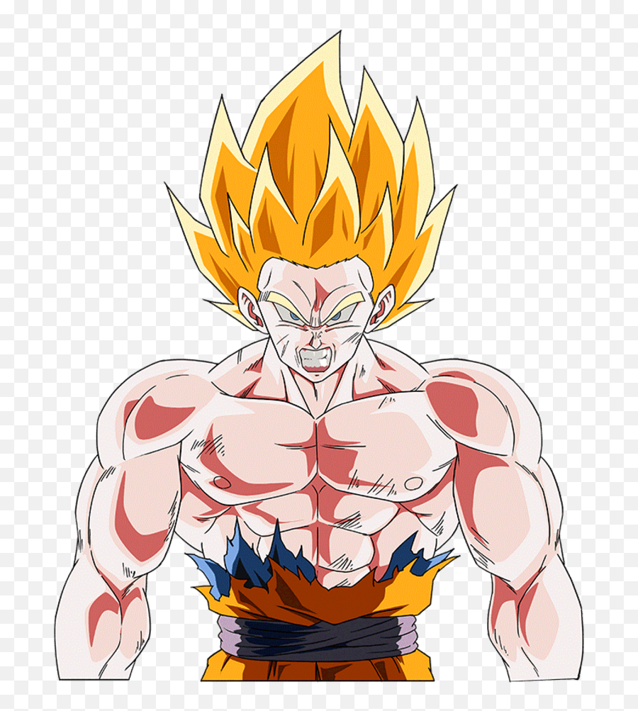 Ssj Goku Spirit Bomb Absorbed Emoji,Dbz Goku Emoticon Spirit Bomb