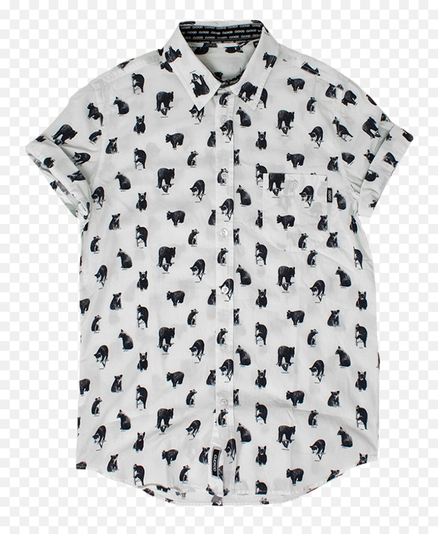 Ecommerce Shop Item - Bear Print Shirt Mens Emoji,Emoji Clothing For Guys