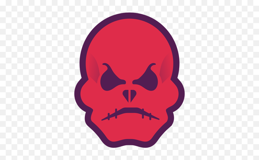 Evil Png Svg Transparent Background - Fictional Character Emoji,Skull Emoticon Text Outlines