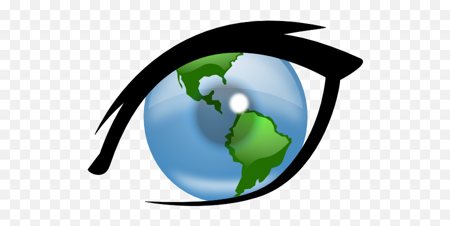 Wicked - World In Eye Clipart Emoji,Wonderous Emoticon