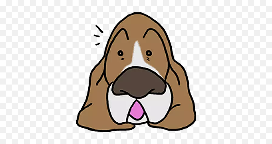 Basset Hound - Soft Emoji,Basset Hound Emoji