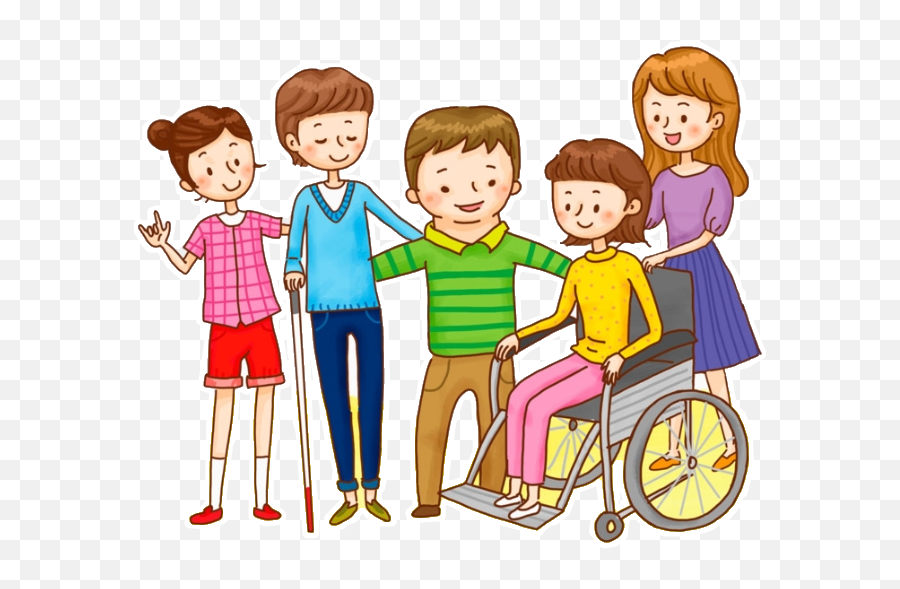 Disability Wheelchair Disabled Friends - 3 Aralk Dünya Engelliler Günü Afi Emoji,Wheelchair Emoji Meme