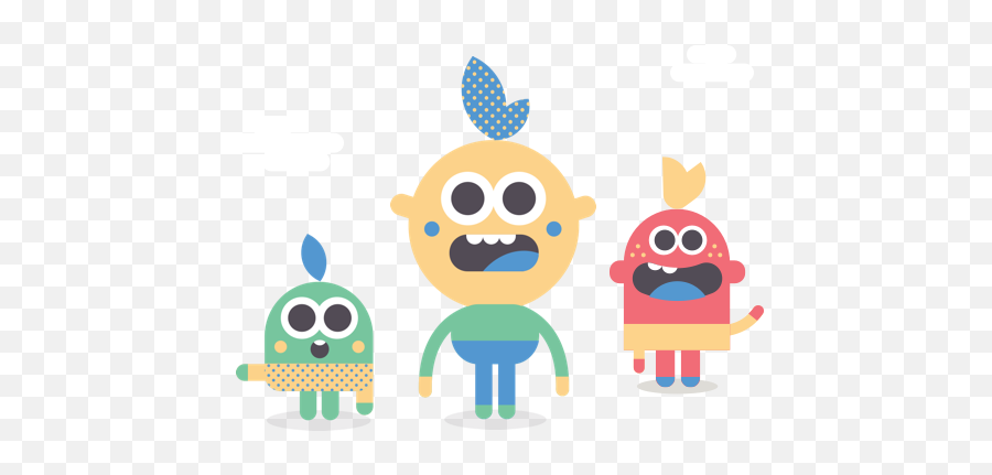 Character Design Cute Cartoon Characters - Headspace Kids Emoji,3d Emoji .eps