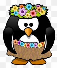 Vintage Hawaiian Hula Girl Clip Art - Hawaiian Clip Art Emoji,Hawaiian Emojis