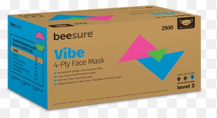 Beesure - Vibe 4ply Face Masks Face Masks Horizontal Emoji,Mask And Gloves Emoji