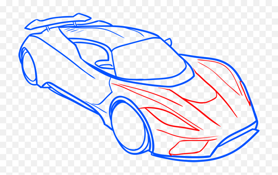 To Draw A Hennessy Venom F5 Car - Automotive Paint Emoji,Car Emoticon Draw