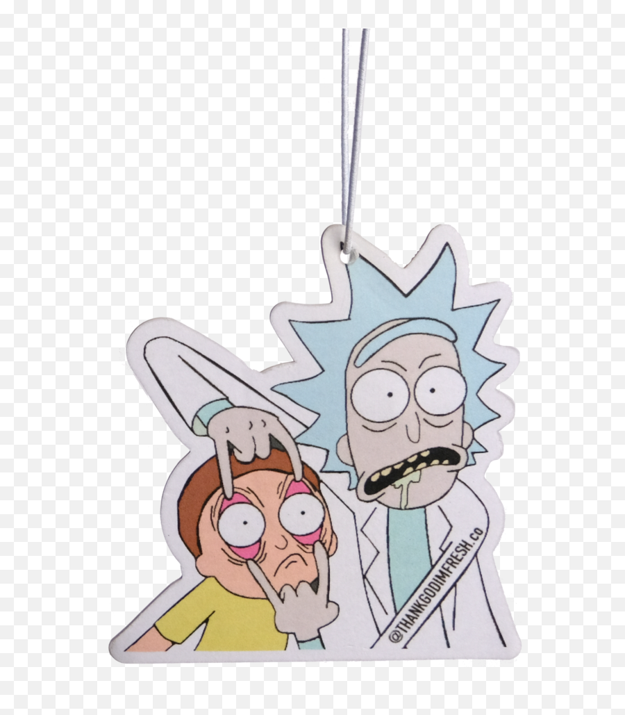 Car Freshener - Rick And Morty Oc Emoji,Car Freshener With Emojis