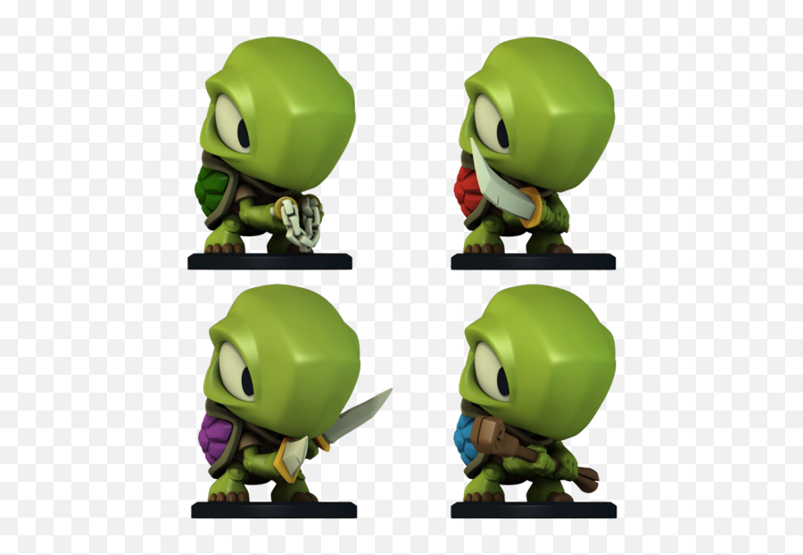 Atooins Red Blue Green And Purple - Krosmaster Atooins Emoji,Amumu's Ult Is Emoticons