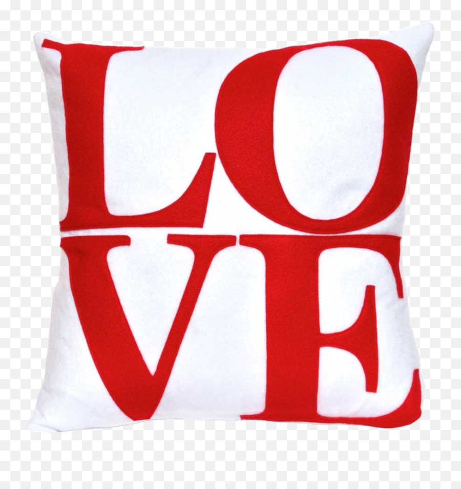 White Pillow - Philadelphia Love Sign Vector Transparent Red And White Pillows Emoji,Philadelphia Emoji