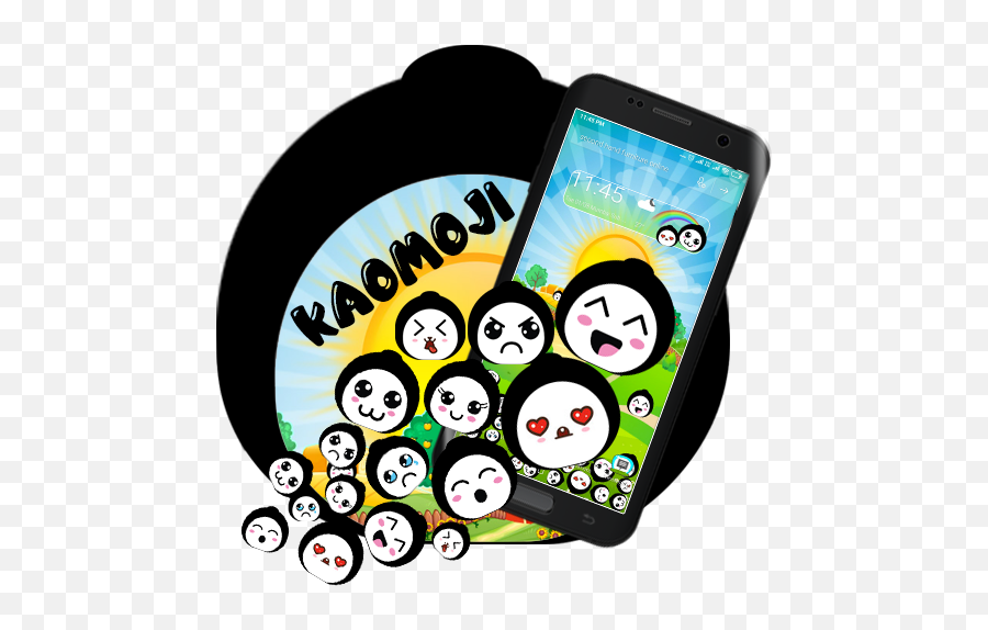 Funny Kaomoji Gravity Launcher Theme U2013 Apps On Google Play - Iphone Emoji,Sametime Emoticons Download