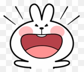 Spoiled Rabbit 1 By Binh Pham Emoji,White Rabbit Emoticon Itunes