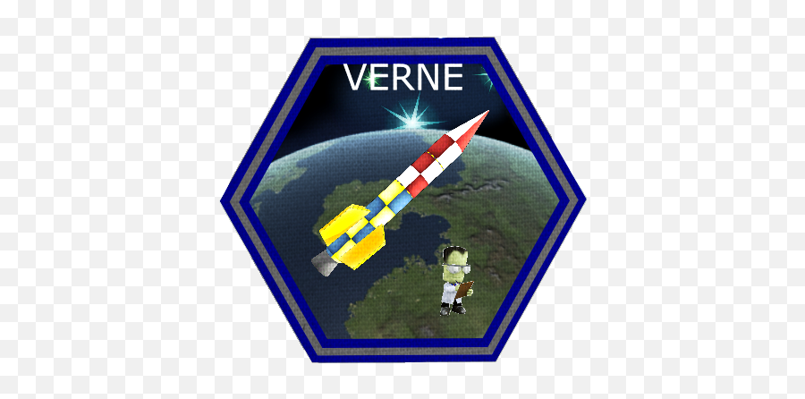 Kerbal Mission Patch Template V23 July 22 2016 - Tools Emoji,Verne + Emojis