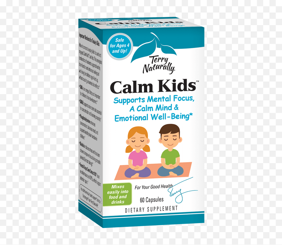 Terry Naturally Calm Kids 60 Capsules Emoji,Emotions Images For Kids