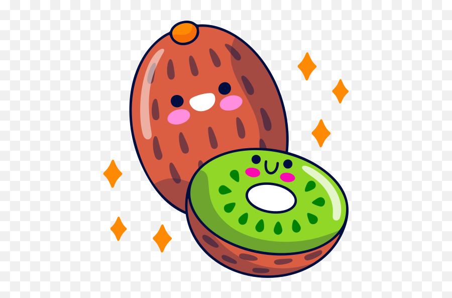 Kiwi Stickers - Free Food Stickers Emoji,Donus Emoji