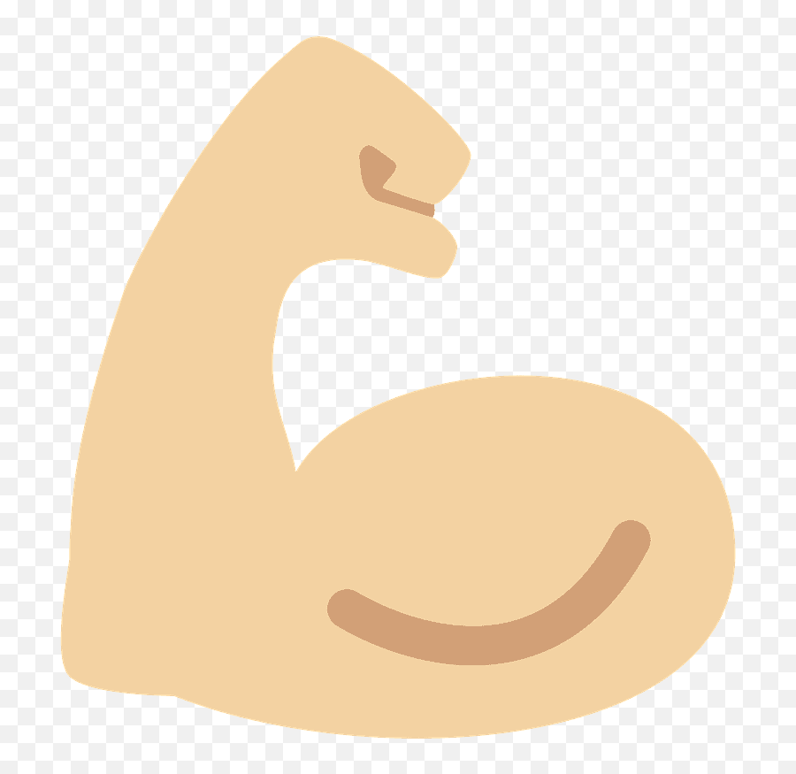 Flexed Biceps Emoji Clipart Free Download Transparent Png,Twitter Emoji Images