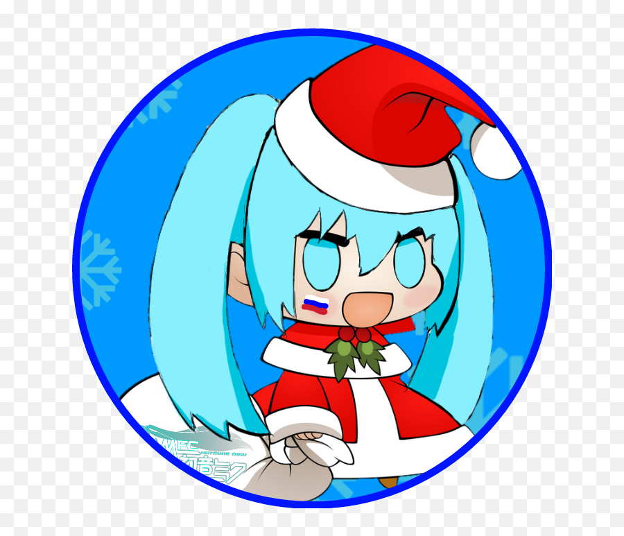 Hatsune Miku Fan - Club Hatsune Miku Fan Clipart Full Size Padoru Miku Gif Emoji,Hatsune Miku Emoji