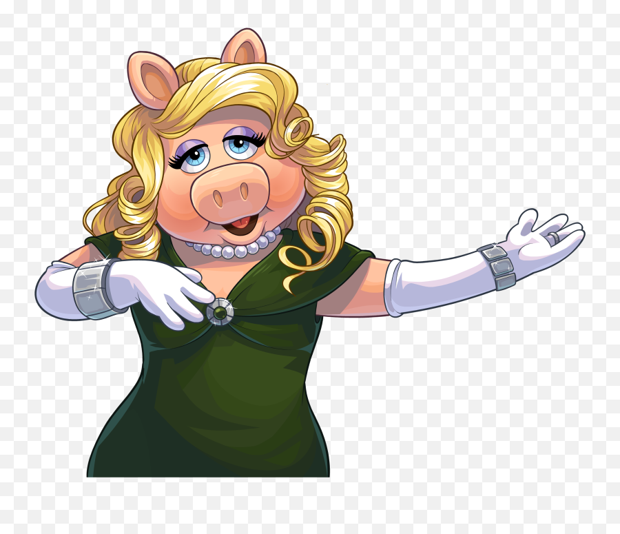 Miss Piggy - Muppets Club Penguin Miss Piggy Emoji,Miss Piggy Emoji