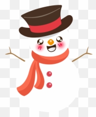 Snowman Free To Use Cliparts 4 - Cartoon Cute Clipart Snowman Emoji,Snowman Emoji
