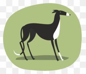 Greyhound Clipart - Rampur Greyhound Emoji,Greyhound Emoji