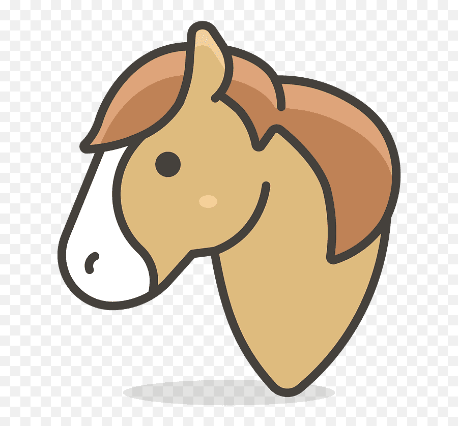 452 - Horse Clipart Emoji,Horse Emoticon Svg Free