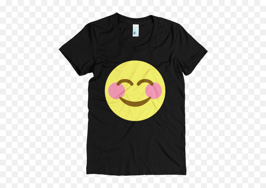 Emoji Clothing - Rosy Emoji Tshirt T Shirt,Smiling Emoji