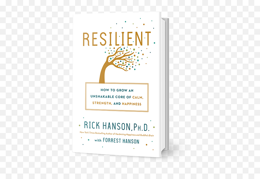 Rick Hanson - Resilient Hanson Book Cover Emoji,Positive Emotions Hanson
