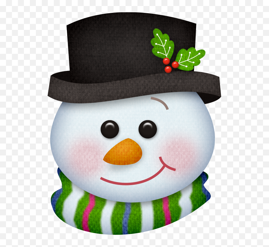 Faces Clipart Snowmen Faces Snowmen Transparent Free For - Snowman Head Clipart Emoji,Snowman Emoticons