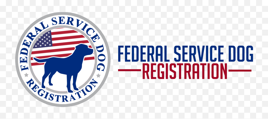 Federal Service Dog Registration Emotional Support Dog - Usa Service Animal Logo Emoji,Animals Who Represent Emotion