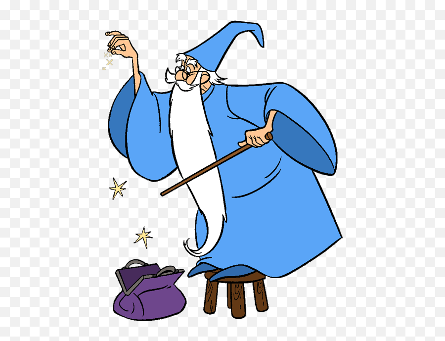 Merlin Disney - Merlin Disney Png Emoji,Disney Sword In The Stone Emoji