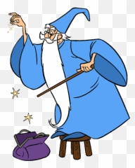 Merlin Disney - Merlin Disney Png Emoji,Disney Sword In The Stone Emoji