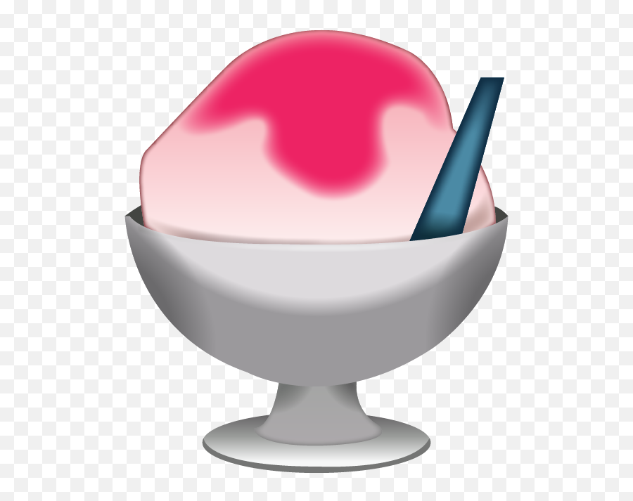 Download Shaved Ice Emoji Icon - Shaved Ice Emoji Png,Shave Emoji
