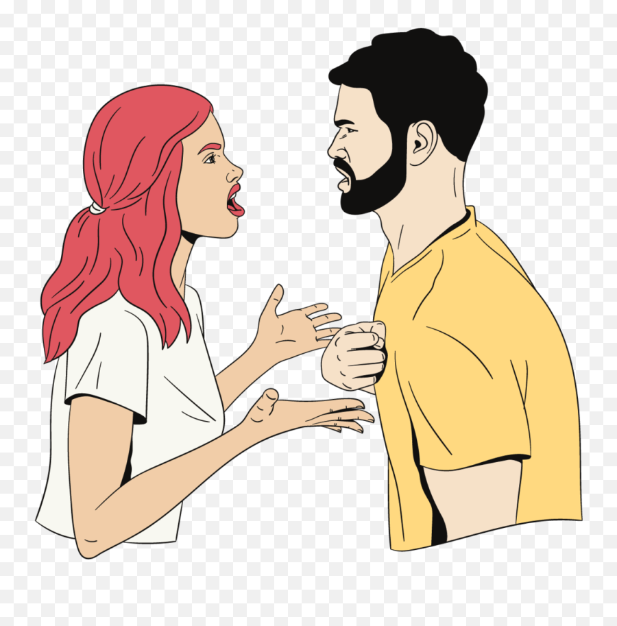 Heal The Relationship After A Fight - Conversation Emoji,Fight With Your Head Not Your Emotions