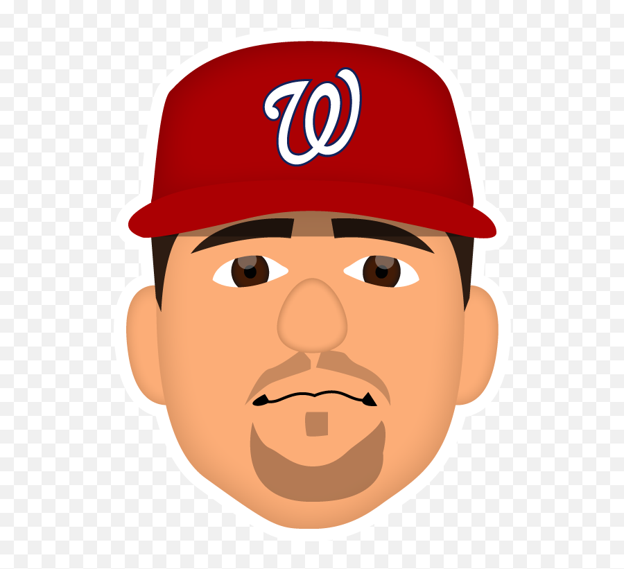 Nationals Emojis Fans Washington Nationals - Washington Nationals Cartoon Logo Hd,Atlanta Reign Emoji