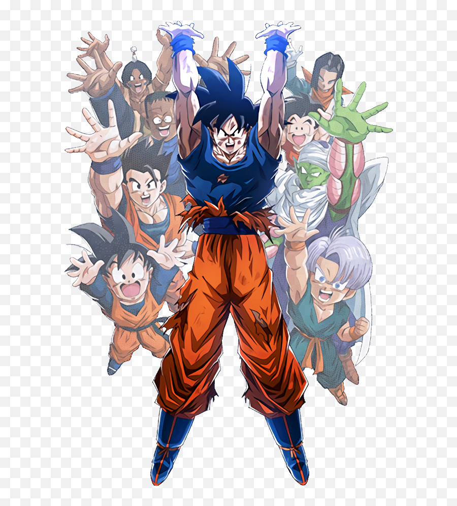 Lr Spirit Bomb - Lr Spirit Bomb Goku Art Emoji,Dbz Goku Emoticon Spirit Bomb