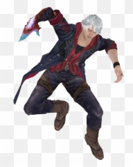 Devil May Cry 5 Reveal Trailer - Devil May Cry Dance Meme Emoji,Nero Cry Emoji