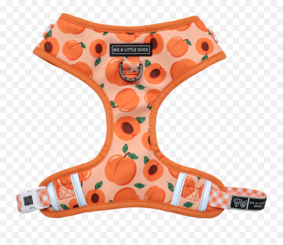 Adjustable Dog Harness Just Peachy Emoji,Peachy Emoji